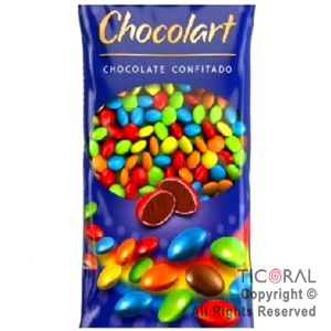 LENTEJA CHOCOLATE COLOR SURTIDO X 500GR x 1 CHOCOLART